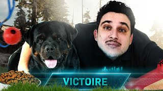 Je vous presente croquette, mon rottweiler sur warzone