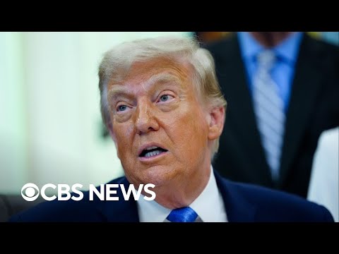 Trump sounds off on Iran during bill signing, calls Graham Platner a thug