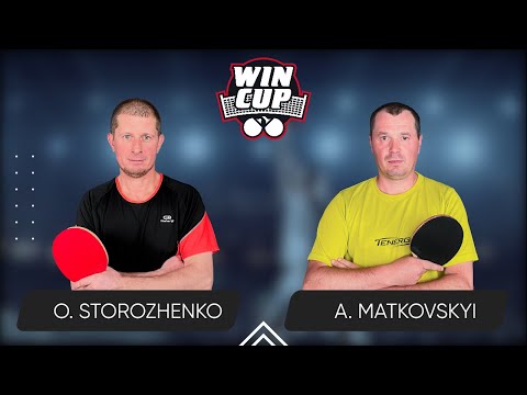 11:15 Oleksandr Storozhenko - Andrii Matkovskyi West 2 WIN CUP 10.03.2024 | TABLE TENNIS WINCUP