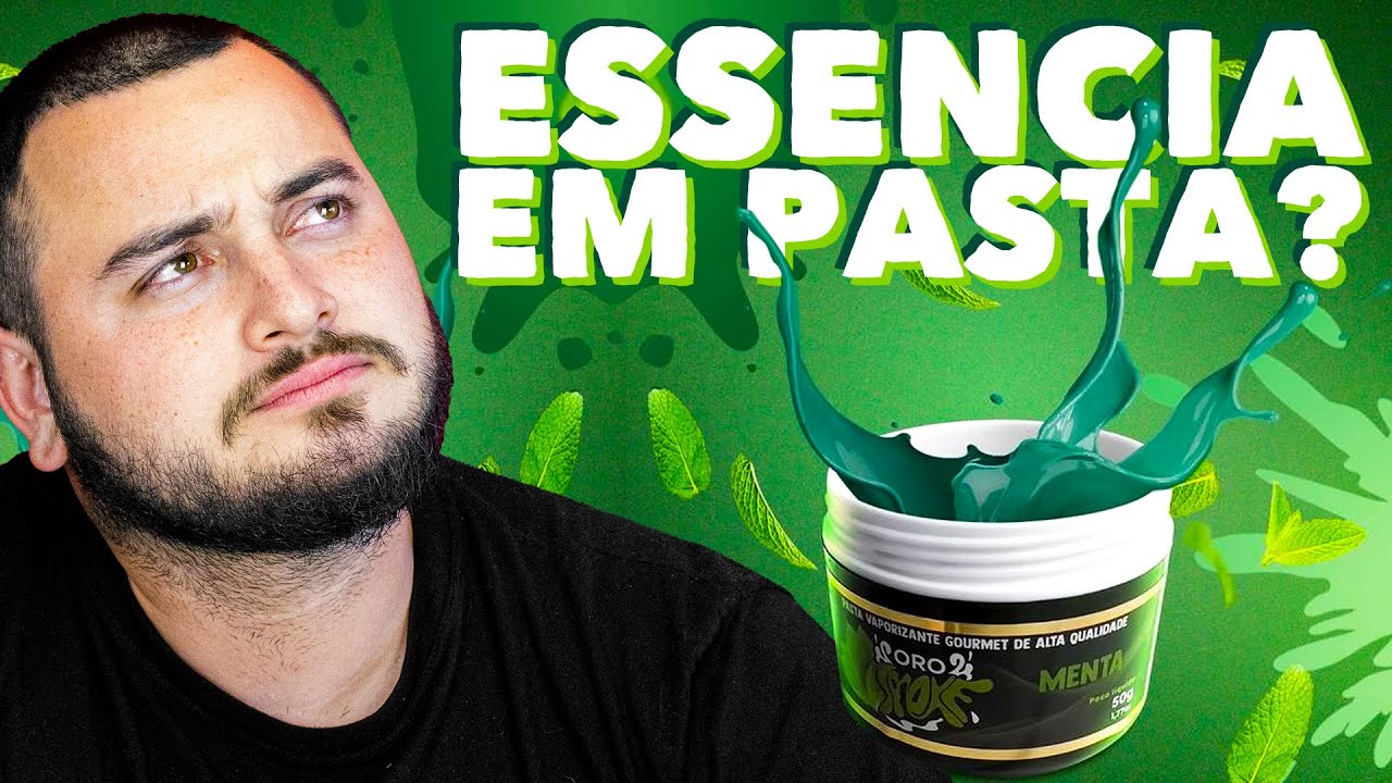 REVIEW ORO ESSENCIA EM PASTA SABOR MENTA SEM NICOTINA - SESSAO COM O FIRFAO