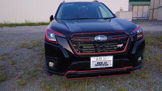 フォレスターD型X-BREAK　STIエアロパーツ装着車