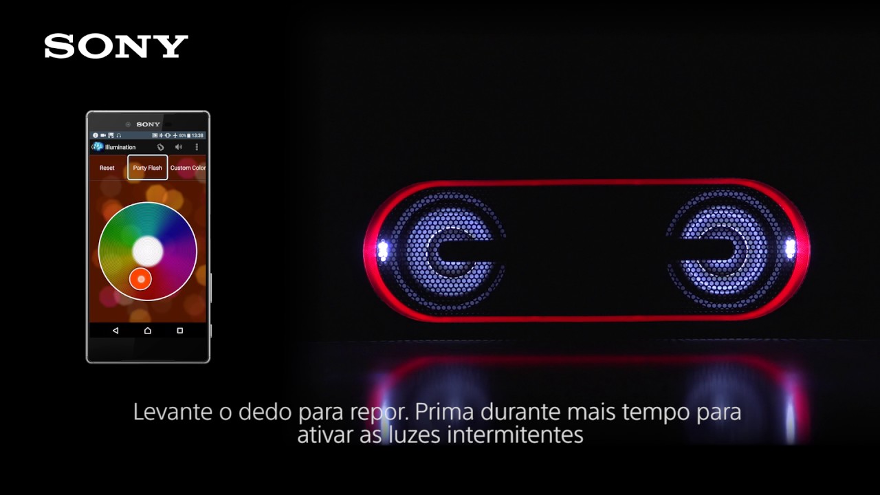 Coluna portátil com graves excelentes e Bluetooth para festas