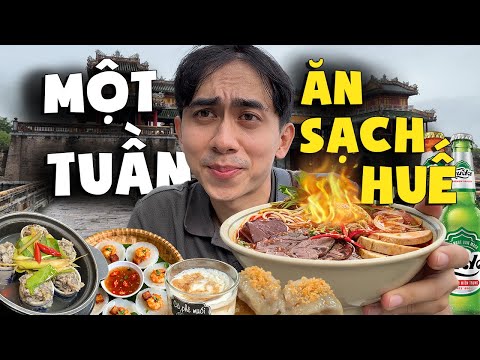 1 TUẦN ĂN SẠCH ĐẤT HUẾ
