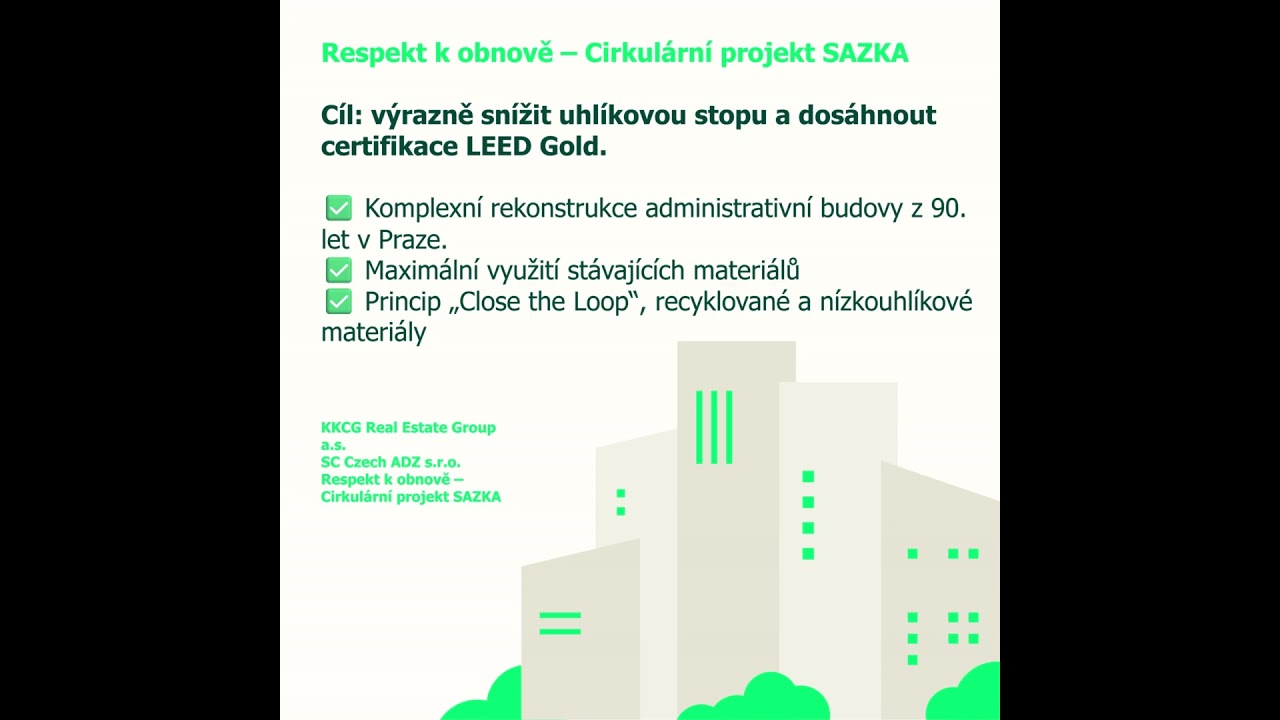 #BeBoldOnBuildings | Circular Sazka Project