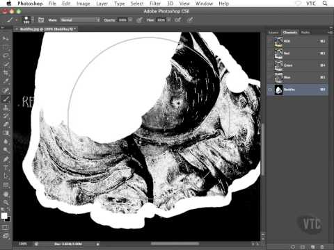 Photoshop tutorials 67 Editing Alpha Channels