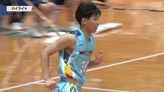 【全中バスケ 2026｜男子決勝】四日市メリノール学院中 小林叶和 (#23) ＆ 濵田誉 (#11) そろって18得点ずつと勝利に貢献！成立学園中を終始圧倒し王者奪還🏆