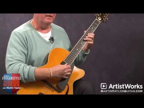 Guitar Lessons with Martin Taylor: Improvising over Jazz Chords