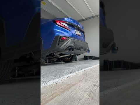 2022 WRX with ETS Turbo Back full exhaust. (J-Pipe, ETS Catback) Quick Cold Start