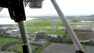 preview picture of video 'landing 22 at egad newtownards airfield'