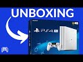 WHITE  PS4 PRO UNBOXING!