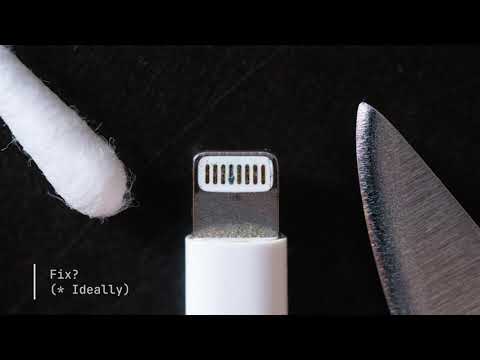 🔌📲🤔🤷 iPhone not charging? Learn how to fix your lightning cable in 90 seconds!