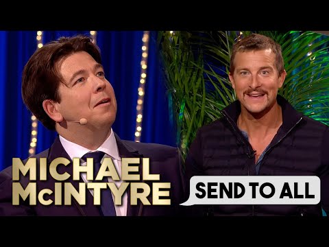 Naked Parachuting Bear Grylls?! | Send To All | Michael McIntyre’s Big Show