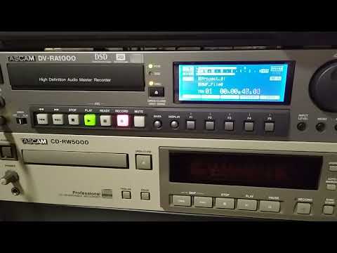 Tascam DV-RA1000 Record Session