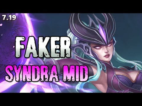 Faker (1180 LP) Syndra Mid v Vladimir - Korean SoloQ P 7.19