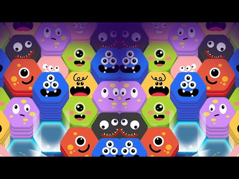 Donut Hexa Sort Gameplay (by ABI Game Studio) - YouTube