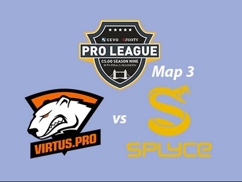 Virtus Pro vs Splyce CS:GO CEVO Gfinity Pro-League [28/4/16] [Overpass] Map3 BO3