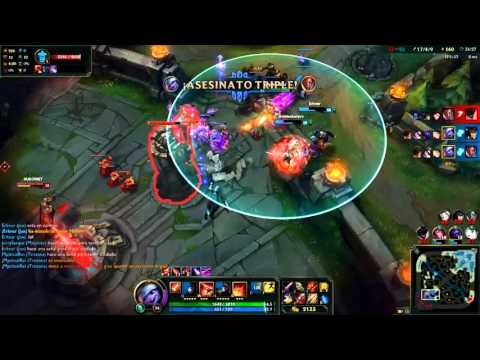 League of Legends: Â¡Â¡Sean testigos de mi primer PENTAKILL!! :D - Tristana