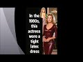 Famous Actresses Wore Latex Dresses On 80s Facts Lana Tele