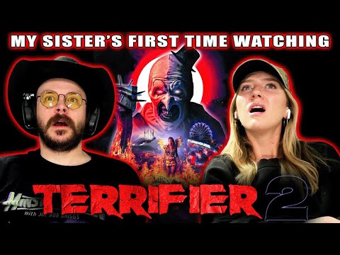 My Sister's First Time Watching Terrifier 2 (2022) | Berly Movie Reaction | "I Feel Sick..."