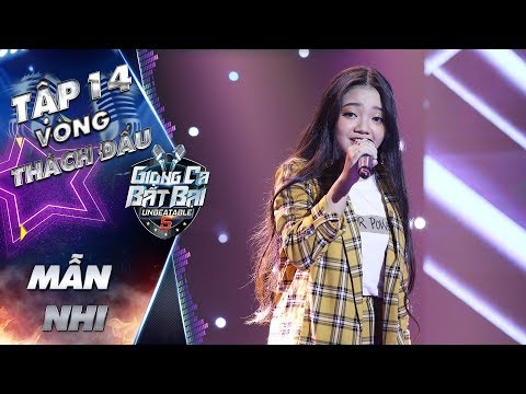 Giọng Ca Bất Bại|Tập 14: Mỹ Tâm, Mr Đàm "xúc động" với tài năng của Mẫn Nhi khi thể hiện "Cùng anh"