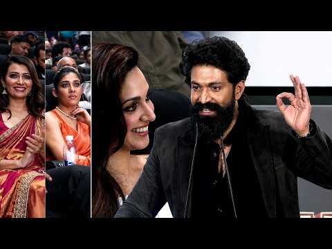 Rocking Star Yash Superb Speech 🔥 @ TOXIC Movie Trailer Launch Event