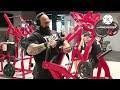 Back workout at Olympex Gym Lidköping - 7 weeks out from Arnold Classic UK