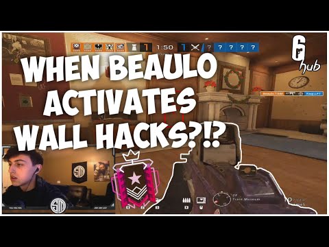 When Beaulo Turns On His Wallhacks... | Rainbow Six: Siege Twitch Clips