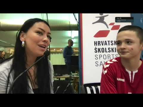 21-22 Državno školsko prvenstvo OŠ - Vedran Hećimović - izjava za medije