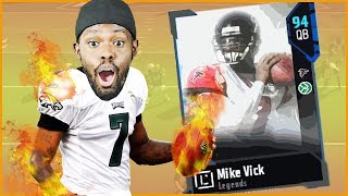 94 OVR LEGEND MIKE VICK FORCING RAGE QUITS!! - Madden 18 MUT XB1 Gameplay