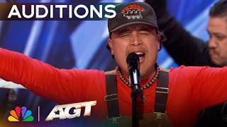 Third Gen Oil Worker Jesse Joe Sings "Grindstone" | Auditions | AGT 2026 thumbnail