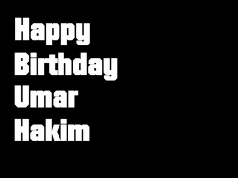 Happy Birthday Umar | RITMySA 2013-2014