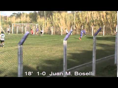 Sub 16 11° Fecha Torneo Apertura 2015 Defensor Sp 2-3 Wanderers - Goles J. Boselli y G. Sacarello