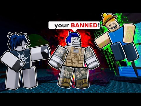 TOXIC Role-Player Gets TROLLED BY Entire Server In Forsaken [HACKER?!]