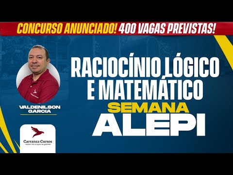 ALEPI - Raciocínio Lógico Matemático