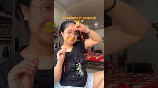 DIY Rakhi for my sisters and doggo🐶 #diyrakhi #rakshabandhan