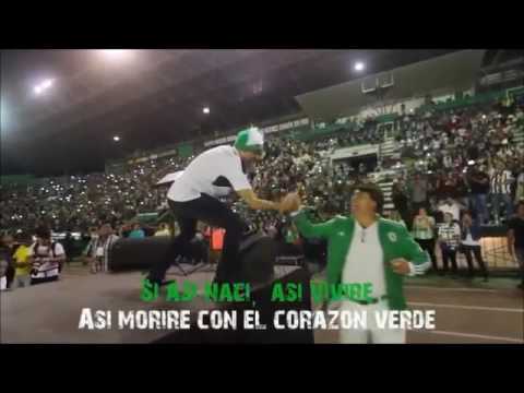 "Corazón AlbiVerde" Barra: Los de Siempre &bull; Club: Oriente Petrolero