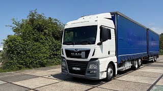 Грузовик штора MAN TGX 26 510 XLX 6X2/4 - Euro 6D - Retarder / curtain-sided combin + прицеп штора | Изображение 4 - Autoline
