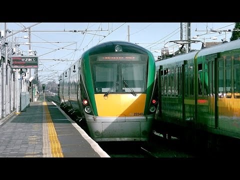 IE 22000 Class DMU Train number 22348 - Malahide Station, Dublin