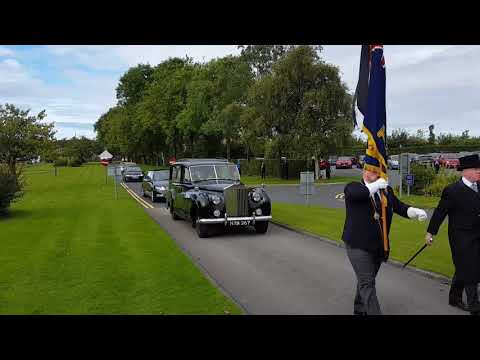 Funeral of Winston Churchill’s bodyguard Neville Bullock