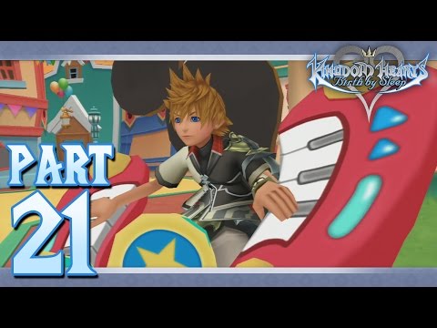 Kingdom Hearts Birth By Sleep Final Mix - Part 21 - Disney Town (Ventus)