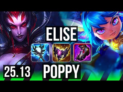 ELISE vs POPPY (JGL) | 9/0/8, Legendary | NA Challenger | 25.13
