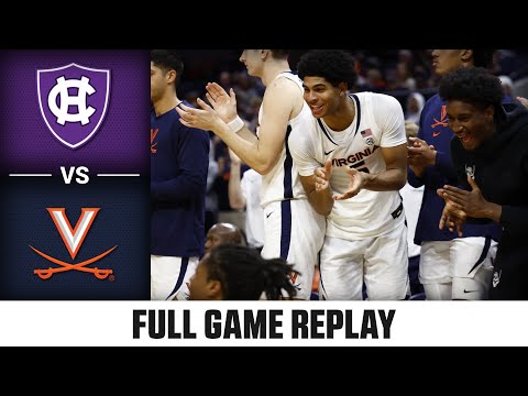Holy Cross vs. Virginia Full Game Replay | 2024-25 ACC Men's Basketball