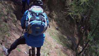 preview picture of video 'Tag 1 - Singletrail - Bikeweek 2010 Livigno'