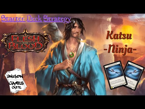 Learn to play Ninja! Flesh and Blood starter Deck Strategy. C-C-C-C COMBO Breaker. Deck Tech Profile