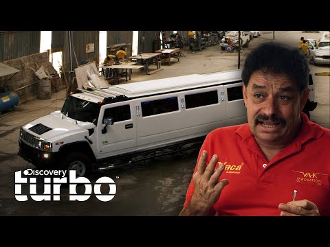 Transformação de picape Hummer em limusine de 13 metros | Oficina de Sonhos | Discovery Turbo Brasil