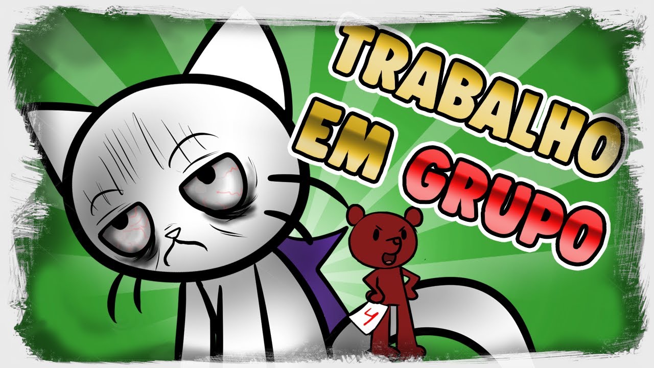 Eu odeio trabalhos em grupo (História Animada)