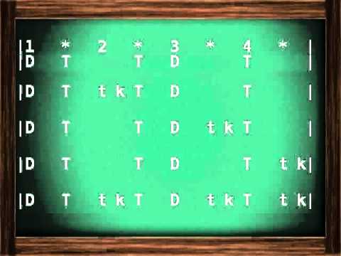 Darbuka Lesson 2 - maqsuum rhythm & variations