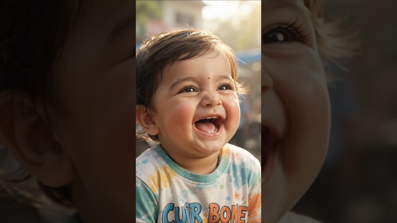 बच्चे को सूरज से करनी है शिकायत! 😂☀️🕶️ | Funny Baby Comedy #shorts #funnycomedy