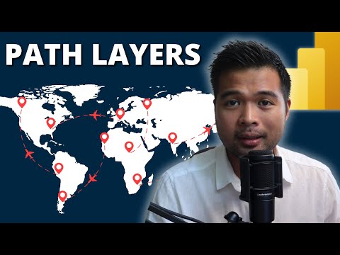 Azure Maps Path Layers in Power BI Today!