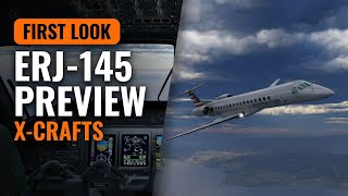 X-Plane 12: X-Crafts ERJ 145 First Look! Impressive